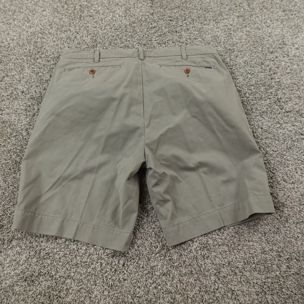 Polo Ralph Lauren Shorts Mens 33 Gray Straight Chino Golf Pima Cotton Preppy Dad